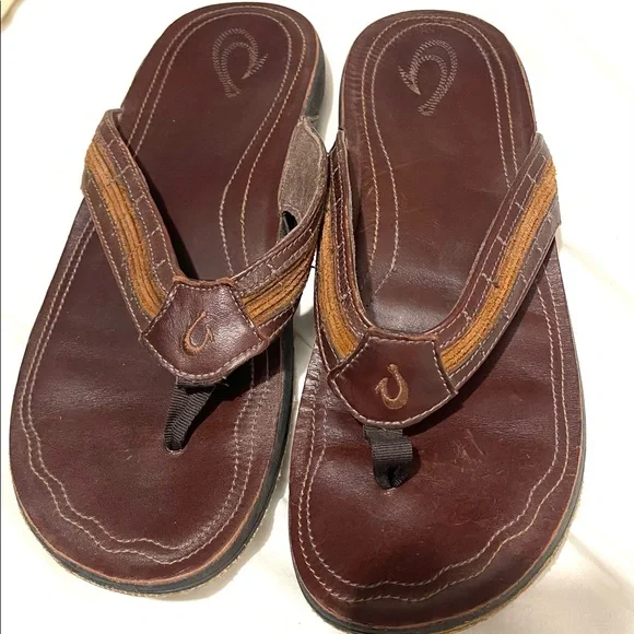 Olukai kukui leather sandals olukai kukui leather sandals | eBay main image 4
